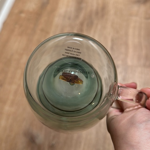 ANTHROPOLOGIE | Glass Christmas Tree Mug - Picture 5 of 5